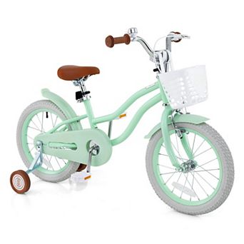 16 Inch Kids Bike with Adjustable Seat and Bell, Lightweight for Ages 3 to 8