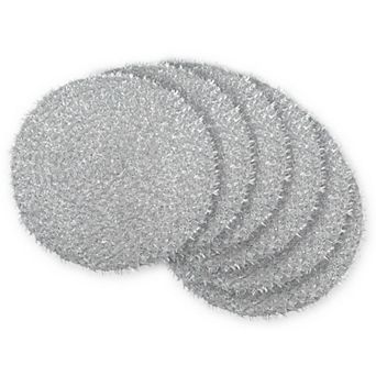 DII Metallic Woven 15" Round Placemat