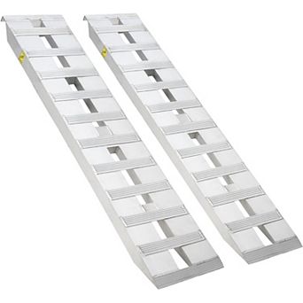 3 pc aluminum heavy-duty loading ramp, suitable for trucks, tractors, lawn mowers,snow blowers