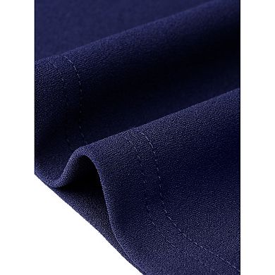 Plus Size Women's Wear to Work Sleeveless V Neck Ruched Bodycon Pencil Dresses