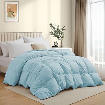 Peace Nest All Season White Goose Feather Down Comforter