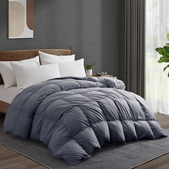 Peace Nest All Season White Goose Feather Down Comforter