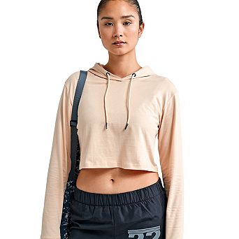 TriDri Womens/Ladies Cropped Long-Sleeved T-Shirt