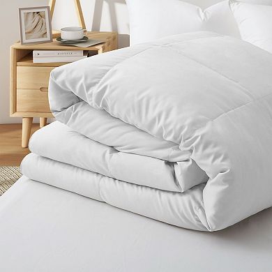 Peace Nest Ultra Soft Noiseless Down Comforter, Natural Lightweight Duvet Insert