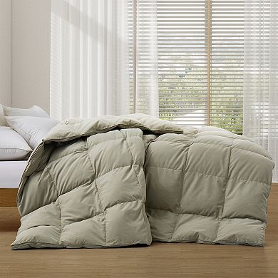Peace Nest All Season Comforter with Down Feather Fiber Fill