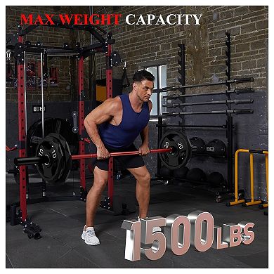 7Ft Olympic Barbell Bar - 45LB Weight Lifting Bar with 1000LB Capacity