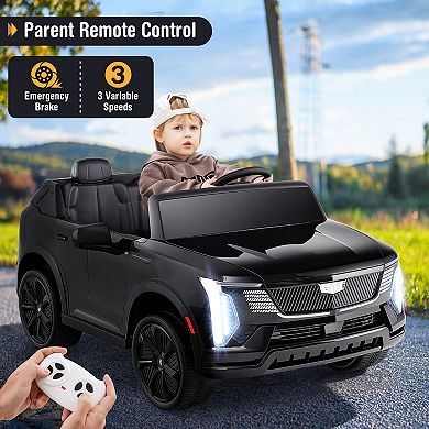 24V Ride on Truck 2-Seater Licensed Cadillac with Remote Control
