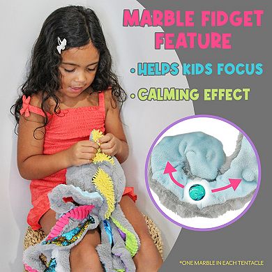 MEAVIA Large Sensory Octopus Plush Toy, Fidget Plush