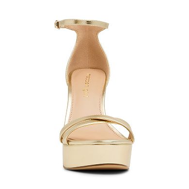 madden girl Cady Women's Platform Strappy High Heel Dress Sandals