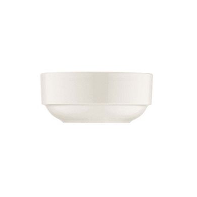 Banquet dia.4" h:1.75" 8 oz. Round Warm White Porcelain Bowl (Set of 4)