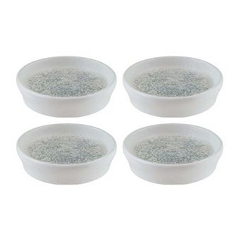Luna Ocean dia.4" h:1" 1 oz. Round Decorated Porcelain Bowl (Set of 4)