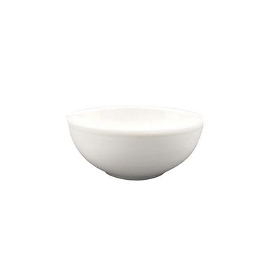 Moove dia.5.5" h:2.5" 15 oz. Round Warm White Porcelain Bowl (Set of 4)