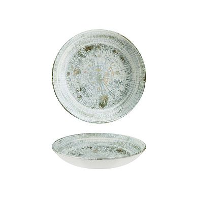 Odette dia.10" h:2" 44 oz. Round Decorated Porcelain Bowl (Set of 2)