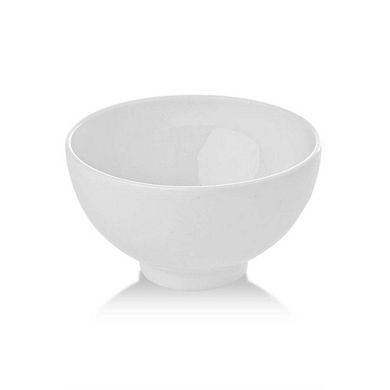 Porcelain Delta-Coupe dia.5.25" h:3" 17 oz. Round White Porcelain Bowl (Set of 4)