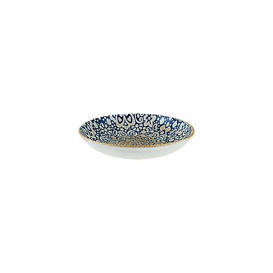 Alhambra dia.9" h:2" 34 oz. Round Decorated Porcelain Bowl (Set of 4)