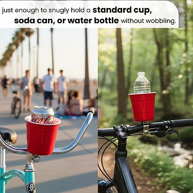 Bike Water Bottle Holder - Durable, Lightweight, Easy to Install, Strong, Perfect for Bikes