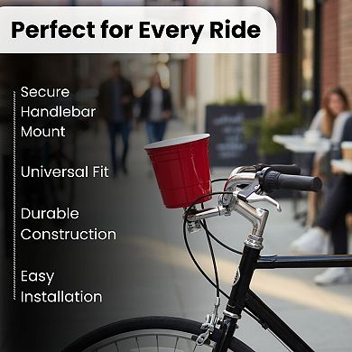 Bike Water Bottle Holder - Durable, Lightweight, Easy to Install, Strong, Perfect for Bikes