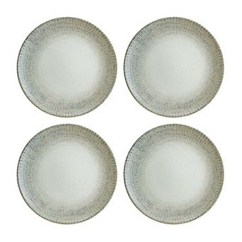 Sway dia.8.25" Round Decorated Porcelain Plate (Set of 4)