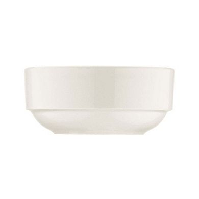 Banquet dia.5.5" h:2.5" 17 oz. Round Warm White Porcelain Bowl (Set of 4)