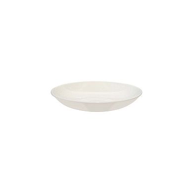 Gourmet dia.10" h:2" 44 oz. Round Warm White Porcelain Bowl (Set of 4)