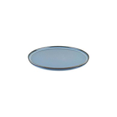 Sky dia.11" Round Blue Porcelain Plate