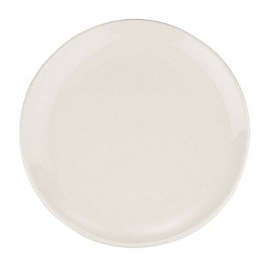 Gourmet dia.10" Round Warm White Porcelain Plate (Set of 4)