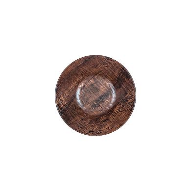 Turgla Composite dia.10.5" h:3" 2.35 qt. Round Brown Composite Bowl