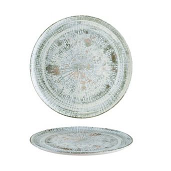 Odette dia.12.75" Round Decorated Porcelain Plate