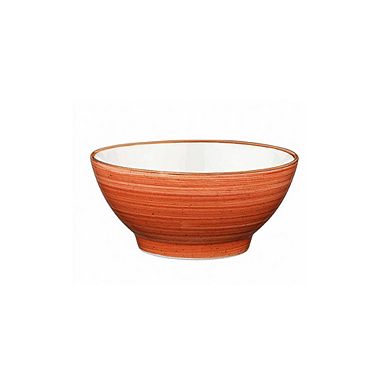 Terracota dia.4.75" h:2.25" 10 oz. Round Terracotta Porcelain Bowl (Set of 4)