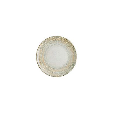 Patera dia.7.5" Round Decorated Porcelain Plate (Set of 4)