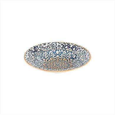 Alhambra dia.10.75" h:2.25" 16 oz. Round Decorated Porcelain Bowl (Set of 2)