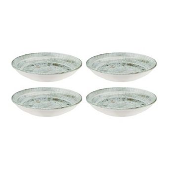 Odette dia.5.25" h:1.5" 7 oz. Round Decorated Porcelain Bowl (Set of 4)