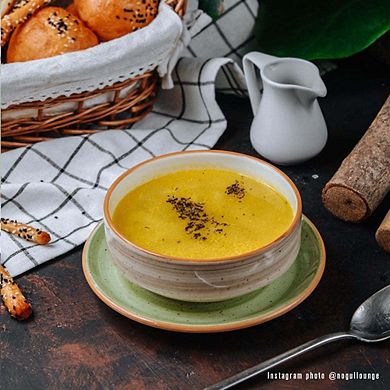 Space dia.5.5" h:2.5" 17 oz. Round Grey Porcelain Bowl (Set of 4)