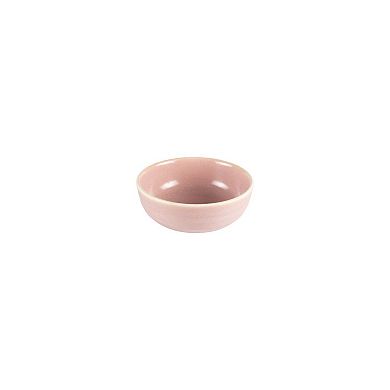 Pink Pott dia.5.75" h:2" 16 oz. Round Pink Porcelain Bowl (Set of 4)