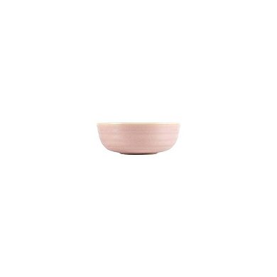 Pink Pott dia.5.75" h:2" 16 oz. Round Pink Porcelain Bowl (Set of 4)