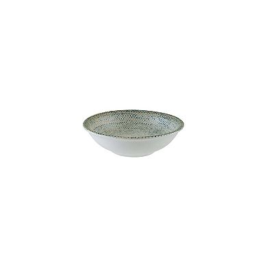 Sway dia.8" h:1.5" 17 oz. Round Decorated Porcelain Bowl (Set of 4)