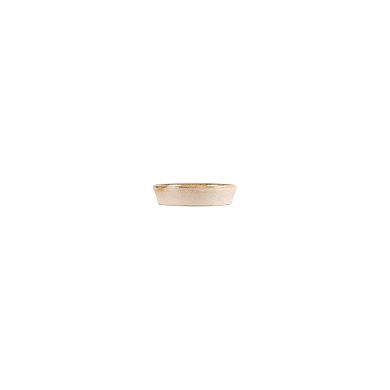 Sand dia.4" h:1" 1 oz. Round Beige Porcelain Bowl (Set of 4)