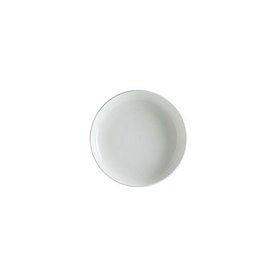 Pott dia.7.25" h:1.75" 22 oz. Round Warm White Porcelain Bowl (Set of 2)