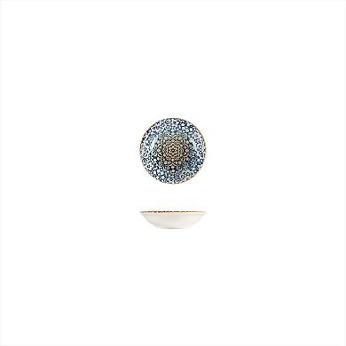 Alhambra dia.3.5" h:1" 2 oz. Round Decorated Porcelain Bowl (Set of 4)