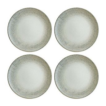 Sway dia.7.5" Round Decorated Porcelain Plate (Set of 4)