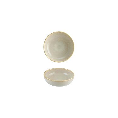 Sand dia.5.5" h:2" 15 oz. Round Beige Porcelain Bowl (Set of 4)