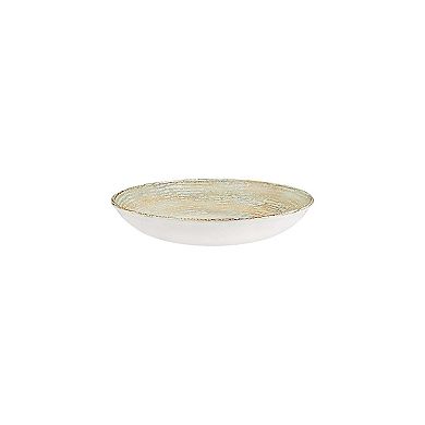 Patera dia.10" h:2" 44 oz. Round Decorated Porcelain Bowl (Set of 2)