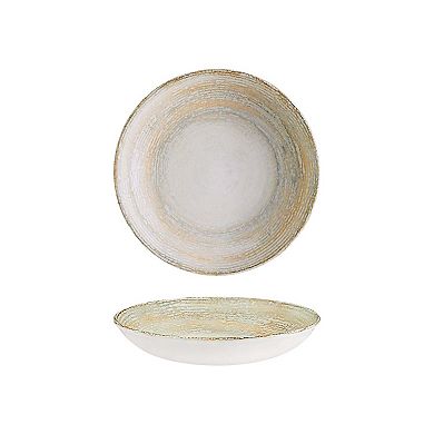 Patera dia.10" h:2" 44 oz. Round Decorated Porcelain Bowl (Set of 2)