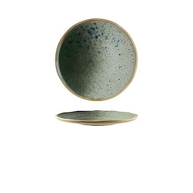 Gaia dia.9" Round Decorated Porcelain Plate (Set of 4)