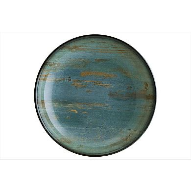 Madera dia.8" h:1.5" 17 oz. Round Decorated Porcelain Bowl (Set of 4)