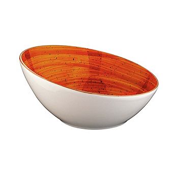 Terracota dia.7.25" h:3.25" 15 oz. Round Terracotta Porcelain Bowl