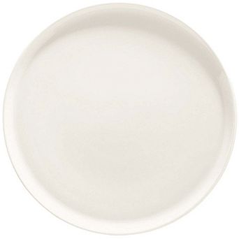Gourmet dia.12.75" Round Warm White Porcelain Plate