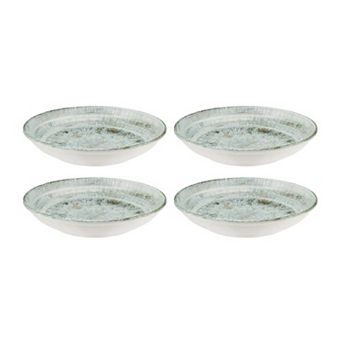 Odette dia.6" h:1.5" 11 oz. Round Decorated Porcelain Bowl (Set of 4)