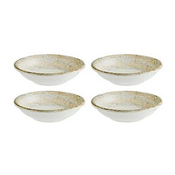 Patera dia.3.5" h:1" 2 oz. Round Decorated Porcelain Bowl (Set of 4)