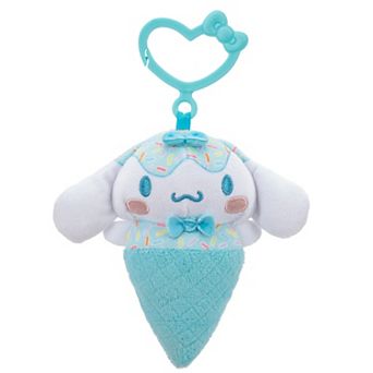 Cinnamoroll 4-Inch Ice Cream Clip-on Plush Toy